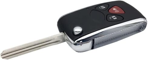 KEMANI 3 Button Modified Flip Folding Remote Key Shell Case Refit for Toyota Scion tC xB Matrix Yaris Venza Fob Replacement Uncut in Saudi Arabia