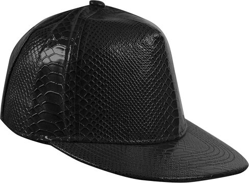 Unisex Metallic Shiny Baseball Cap Punk Hip Hop Strapback Hats Dad Hat Visor Sports Hat in Kuwait
