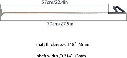Dent Repair Tool Lucky Seven Whale Tail(1 Pieces),27 Inch 7 Shape Tool,Paintless Dent Repair Hand Tool for Car Auto Body Dents Hail Damage Removal in Saudi Arabia