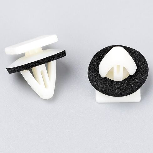 OAUTOO 25pcs Deck Lid Finish Panel Retainer Exterior Molding Clip 85818-37000 for Hyundai Accent Elantra Genesis Santa Fe Tucson Veracruz Kia Rio Optima 1999-On in Saudi Arabia