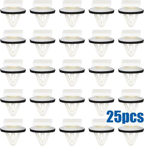 OAUTOO 25pcs Deck Lid Finish Panel Retainer Exterior Molding Clip 85818-37000 for Hyundai Accent Elantra Genesis Santa Fe Tucson Veracruz Kia Rio Optima 1999-On in Saudi Arabia
