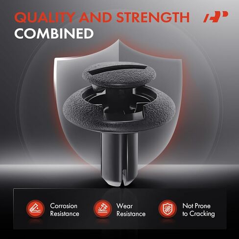 A-Premium 20 PCS Nylon Air Cleaner Inlet Duct Car Retainer Fastener Push Pin Clips Compatible with Subaru Outback, Forester, Impreza, CrossTrek, Legacy, XV Crosstrek, Ascent, Tribeca, WRX STI - (7mm) in Saudi Arabia