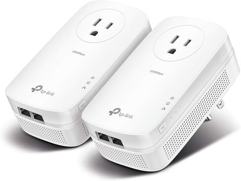 TP-Link Powerline Wi-Fi 6 Extender TL-WPA7817-يشمل AV1000 Powerline Ethernet Adapter و AX1500 Dual-Band Wi-Fi Extender-Gigabit Ethernet Port-EasyMesh Compatible-Slip و Pair and Play in Kuwait