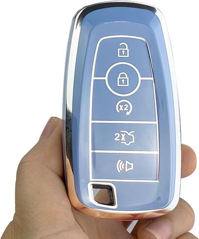 Key Fob Cover Case Compatible with Ford F150 F250 F350 F450 F550 Explorer Mustang Fusion Escape Edge Lincoln in Saudi Arabia