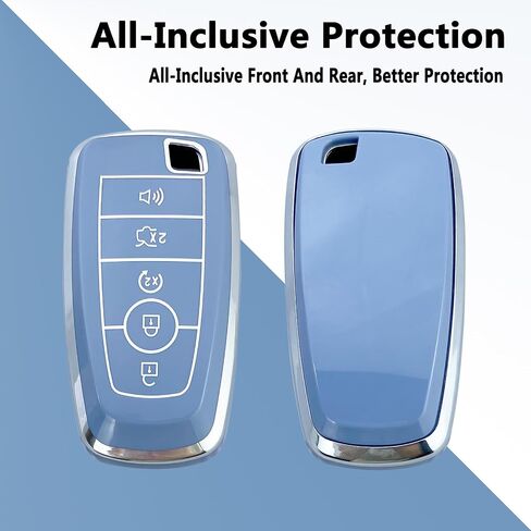 Key Fob Cover Case Compatible with Ford F150 F250 F350 F450 F550 Explorer Mustang Fusion Escape Edge Lincoln in Saudi Arabia