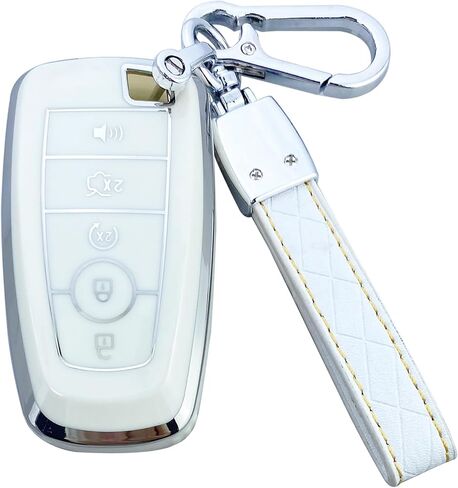 Key Fob Cover Case Compatible with Ford F150 F250 F350 F450 F550 Explorer Mustang Fusion Escape Edge Lincoln in Saudi Arabia