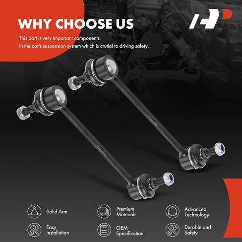 A-Premium 2 × وصلات شريط التثبيت الخلفية وصلات شريط التثبيت المتوافقة مع Acura SLX 1996-1999 & Isuzu Trooper 1992-2002، VehiCROSS 1999-2001 in Saudi Arabia