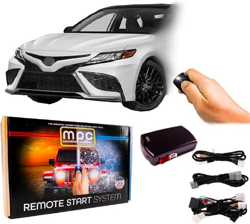 طقم تشغيل عن بعد MPC متوافق مع تويوتا كامري 2018-2024 || شبه التوصيل والتشغيل || اضغط على القفل 3X للبدء || تثبيت سهل || الولايات المتحدة الأمريكية الدعم الفني in Saudi Arabia