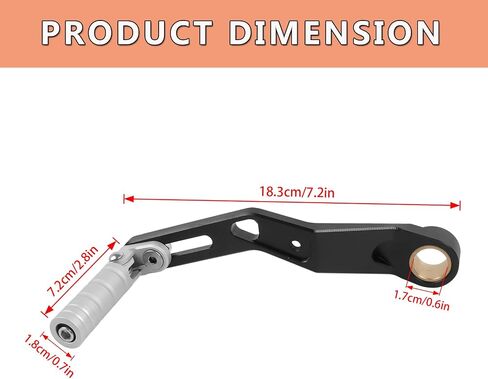 دراجة نارية والعتاد شيفتر رافعة تحول دواسة استبدال لسيارات BMW F750GS F850GS F750 GS F850 GS ADV 2018-2022 نك الألومنيوم والعتاد رافعة تحول in Saudi Arabia