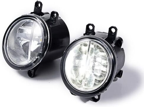 Pair Fog Light Assembly XML LED H8 H11 Light Bulbs Compatible with Toyota Avalon Camry Corolla Highlander Matrix Prius RAV4 Solara Venza Yaris, Lexus GS350 HS250h LX570 RX350 RX450h 2006-2013 in Saudi Arabia