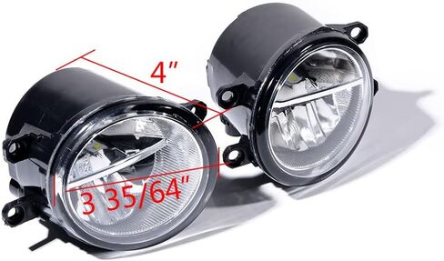 Pair Fog Light Assembly XML LED H8 H11 Light Bulbs Compatible with Toyota Avalon Camry Corolla Highlander Matrix Prius RAV4 Solara Venza Yaris, Lexus GS350 HS250h LX570 RX350 RX450h 2006-2013 in Saudi Arabia