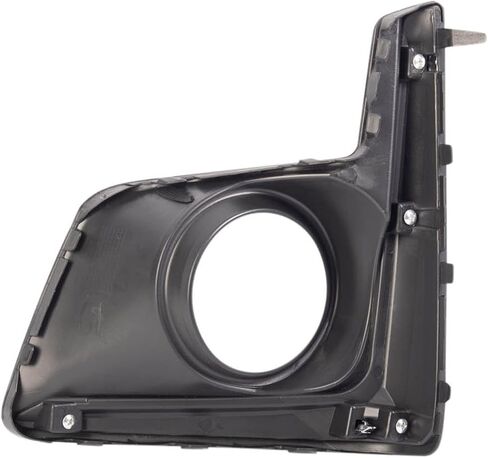 Front Right Fog Light Bezel Chrome & Black Passenger Side Compatible with 2016-2017 Subaru Crosstrek SU1039112 in Saudi Arabia