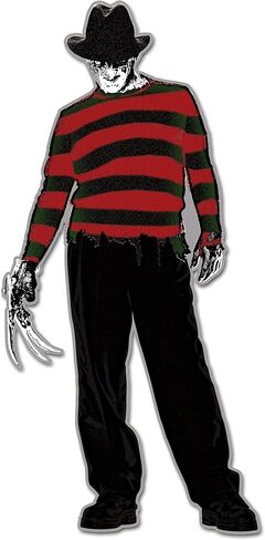 ملصق كهربائي مرخص رسميًا من Freddy Krueger Nightmare on Elm Street Automotive مقاس 2.5 بوصة × 5.2 بوصة | ملصق فينيل ممتاز مناسب لجميع الأحوال الجوية للسيارات والشاحنات وأجهزة الكمبيوتر المحمولة والمزيد | صنع في الولايات المتحدة الأمريكية in Saudi Arabia