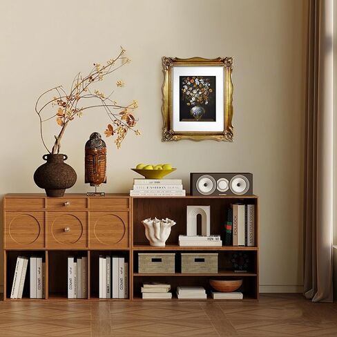 8x10 Picture Frame Blue Photo Frame with Carving Decoration Antique Picture Frames Gift Ideas in Kuwait