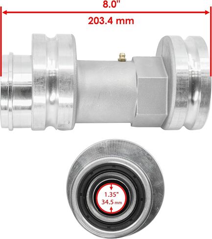 Caltric Rear Axle Bearing Housing Carrier Hub Compatible with Polaris Trail Boss 325 2000 2001 2002 in Saudi Arabia