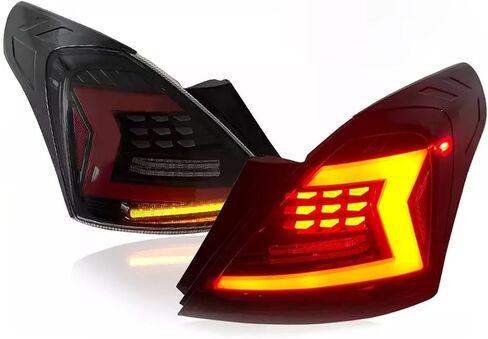 مصابيح خلفية LED متوافقة مع سيارة نيسان فيرسا سيدان 2012-2019 - التوصيل والتشغيل المباشر - استبدال المصابيح الخلفية عالية السطوع (زوج) in Saudi Arabia