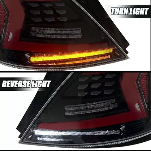 مصابيح خلفية LED متوافقة مع سيارة نيسان فيرسا سيدان 2012-2019 - التوصيل والتشغيل المباشر - استبدال المصابيح الخلفية عالية السطوع (زوج) in Saudi Arabia
