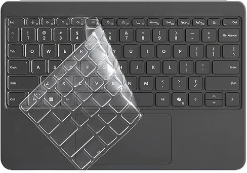 غطاء الجلد الرقيق الفائق المتوافق مع 2024 Microsoft Surface Laptop (الإصدار السابع ، Windows 11 Copilot+ PC) 13.8 "/15" شاشة لمس ، تخطيط لوحة المفاتيح الأمريكية (TPU) in Kuwait