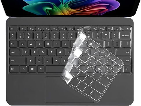غطاء الجلد الرقيق الفائق المتوافق مع 2024 Microsoft Surface Laptop (الإصدار السابع ، Windows 11 Copilot+ PC) 13.8 "/15" شاشة لمس ، تخطيط لوحة المفاتيح الأمريكية (TPU) in Kuwait