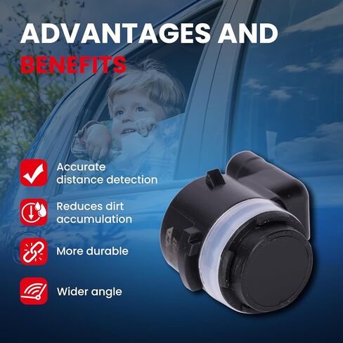 MOCA 1Pcs Reverse Backup Parking Assist Sensor Fits 2011-2015 for BMW X3 F25 & 2014-2017 for Mini Cooper F55/F56/F57/R57/R58 & 2014-2015 for Porsche 911 in Saudi Arabia