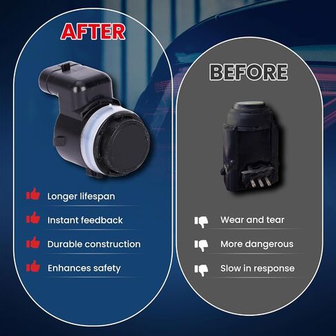 MOCA 1Pcs Reverse Backup Parking Assist Sensor Fits 2011-2015 for BMW X3 F25 & 2014-2017 for Mini Cooper F55/F56/F57/R57/R58 & 2014-2015 for Porsche 911 in Saudi Arabia