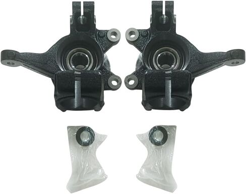 زوج من مفصل التوجيه والتعليق الأمامي ومجموعة محور العجلة لفورد فوكس 2006 2007 2008 2009 2010 2011 جانب الركاب الأيمن الأيسر يستبدل 698-406 698-407 in Kuwait