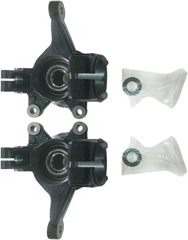 زوج من مفصل التوجيه والتعليق الأمامي ومجموعة محور العجلة لفورد فوكس 2006 2007 2008 2009 2010 2011 جانب الركاب الأيمن الأيسر يستبدل 698-406 698-407 in Kuwait