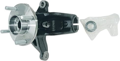 زوج من مفصل التوجيه والتعليق الأمامي ومجموعة محور العجلة لفورد فوكس 2006 2007 2008 2009 2010 2011 جانب الركاب الأيمن الأيسر يستبدل 698-406 698-407 in Kuwait