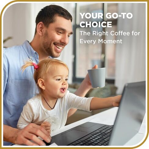 Don Francisco's Premium Vanilla Nut Medium Roast Coffee Coffee - 100 ٪ Arabica Beans ، مثالي للتنقيط ، صب ، والصحافة الفرنسية - مصادر بعناية ، مصنوعة من الأسرة منذ عام 1870 (حقيبة 20 أوقية) in Saudi Arabia