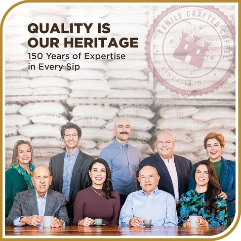 Don Francisco's Premium Vanilla Nut Medium Roast Coffee Coffee - 100 ٪ Arabica Beans ، مثالي للتنقيط ، صب ، والصحافة الفرنسية - مصادر بعناية ، مصنوعة من الأسرة منذ عام 1870 (حقيبة 20 أوقية) in Saudi Arabia