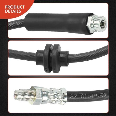A-Premium Front Driver or Passenger Outer Side Brake Hydraulic Hose Compatible with Select Jeep Models - BU Series Renegade 2015 in Saudi Arabia