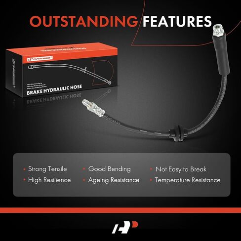 A-Premium Front Driver or Passenger Outer Side Brake Hydraulic Hose Compatible with Select Jeep Models - BU Series Renegade 2015 in Saudi Arabia