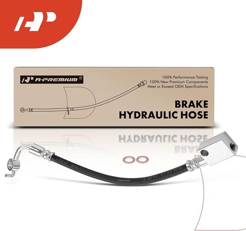 A-Premium Rear Passenger Brake Hydraulic Hose Compatible with Select Infiniti Models - 2003-2008 FX35, 2003-2008 FX45 in Saudi Arabia