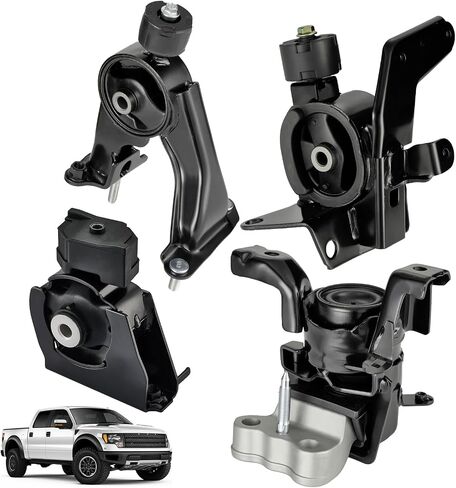BDFHYK 4PCS Engine Motor and Trans Mounts Compatible with Pontiac Vibe 2009-2010 1.8 l4,Compatible with Toyota Matrix 2009-2013 1.8L l4,Compatible with Toyota Corolla 2009-2013 1.8L l4 Replace A62023 in Saudi Arabia