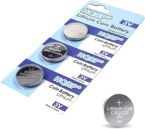 HQRP 3-Pack Lithium Battery Compatible with Snark SN-1 SN-8 Tuner in Saudi Arabia