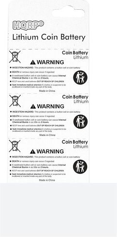 HQRP 3-Pack Lithium Battery Compatible with Snark SN-1 SN-8 Tuner in Saudi Arabia