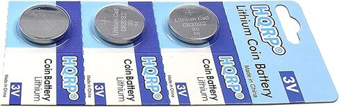 HQRP 3-Pack Lithium Battery Compatible with Snark SN-1 SN-8 Tuner in Saudi Arabia