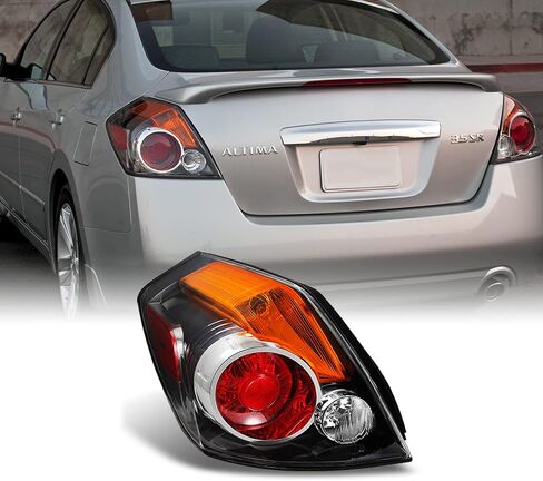 AKKON - Fits 2007-2012 Altima 4-Door Sedan Chrome Tail Light Tail Lamp Brake Lamp Driver Left Side Assembly in Saudi Arabia