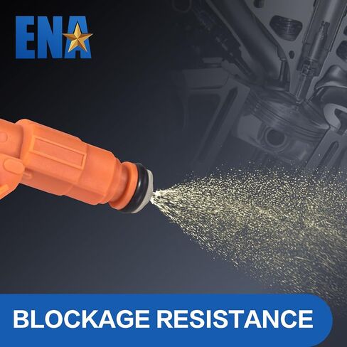 ENA 4 Holes Fuel Injectors Compatible with Lincoln Town Car Mercury Grand Marquis Ford Crown Victoria 2000 2001 2002 2003 2004 V8 4.6L Gas Set of 8 Replacement for 0280155917 in Saudi Arabia