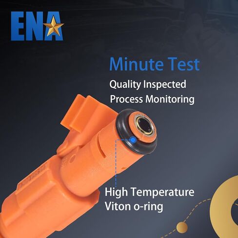 ENA 4 Holes Fuel Injectors Compatible with Lincoln Town Car Mercury Grand Marquis Ford Crown Victoria 2000 2001 2002 2003 2004 V8 4.6L Gas Set of 8 Replacement for 0280155917 in Saudi Arabia