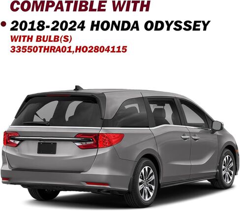 JSBOYAT LED Tail Light Compatible With 2018-2023 Honda Odyssey Rear Taillight Brake Lamp Left Driver Side in Saudi Arabia