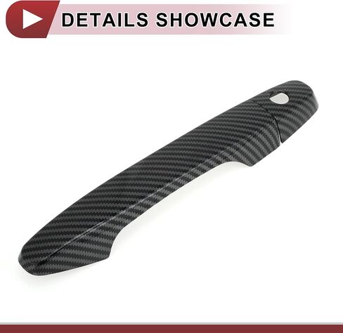 1Set Car Door Handle Cover for Honda CR-V 2012-2016 Outside Black ABS in Saudi Arabia