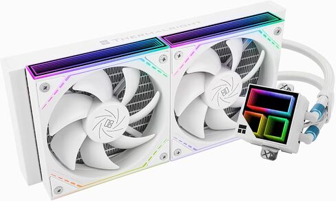 Frozen Infinity 240 BLACK CPU AIO COWNER ، TL-M12*2 PWM FOR in Kuwait