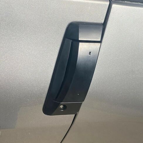 HECASA Exterior Door Handles Compatible with 2003-2009 Nissan 350Z Replacement for 80606-CD01E, 80606-CD01D Black Outside Outer Door Handles (Right Passenger Side) in Saudi Arabia