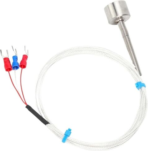 PT100 Magnetic Temperature Sensor Waterproof Adsorption Thermistor ‑60 to +250℃ Temperature Sensor Probe(4m) in Saudi Arabia