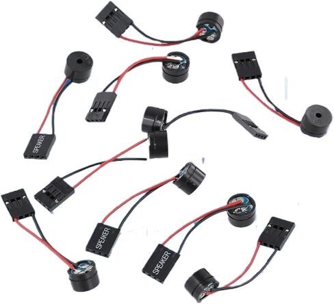 10PCS Beep Speaker Mini Speaker Beep Alarm Computer Motherboard Onboard Case Buzzer in Saudi Arabia