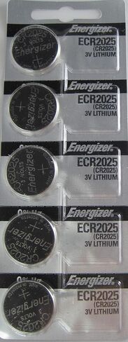 Replacement Batteries Energizer CR2025 for Cayeye, Sigma, Knog, Planet Bike & Mnay Others. Card of 5. in Saudi Arabia