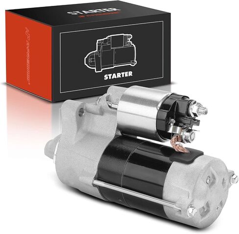 A-Premium Starter Motor Compatible with Ram 1500 2011-2012 & Dodge Ram 1500/Dakota 2006-2010, Durango 2006-2009 & Mitsubishi Raider 06-09, 3.7L 4.7L, 12V 1.1KW 9-Teeth Clockwise, Replace# 04801256AA in Saudi Arabia