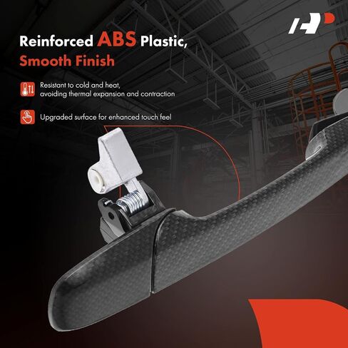 A-Premium Front Right Passenger Side Exterior Door Handle Compatible with Ford Mustang 2005-2014, Carbon Fiber Look, Replace# 4R3Z6322404APTMCF, AR3Z6322404AAPTMCF in Saudi Arabia