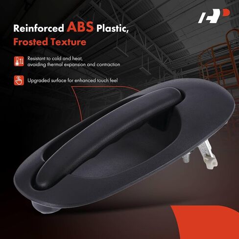 A-Premium Passenger Side Exterior Sliding Door Handle Compatible with Dodge Grand Caravan, Caravan & Chrysler Town & Country, Grand Voyager, Voyager & Plymouth Grand Voyager, Voyager in Saudi Arabia